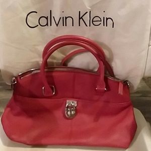 Calvin Klein vintage leather bag